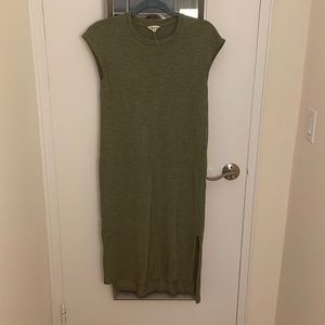 Cotton midi dress